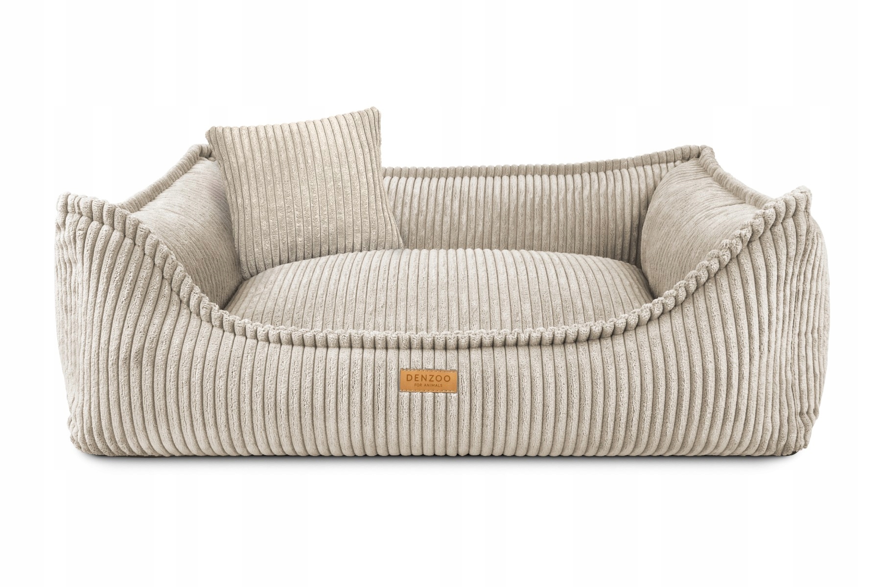 Legowisko Ortopedyczne Denzoo Milano Beige "s" 70x50 Kojec Sofa Posłanie