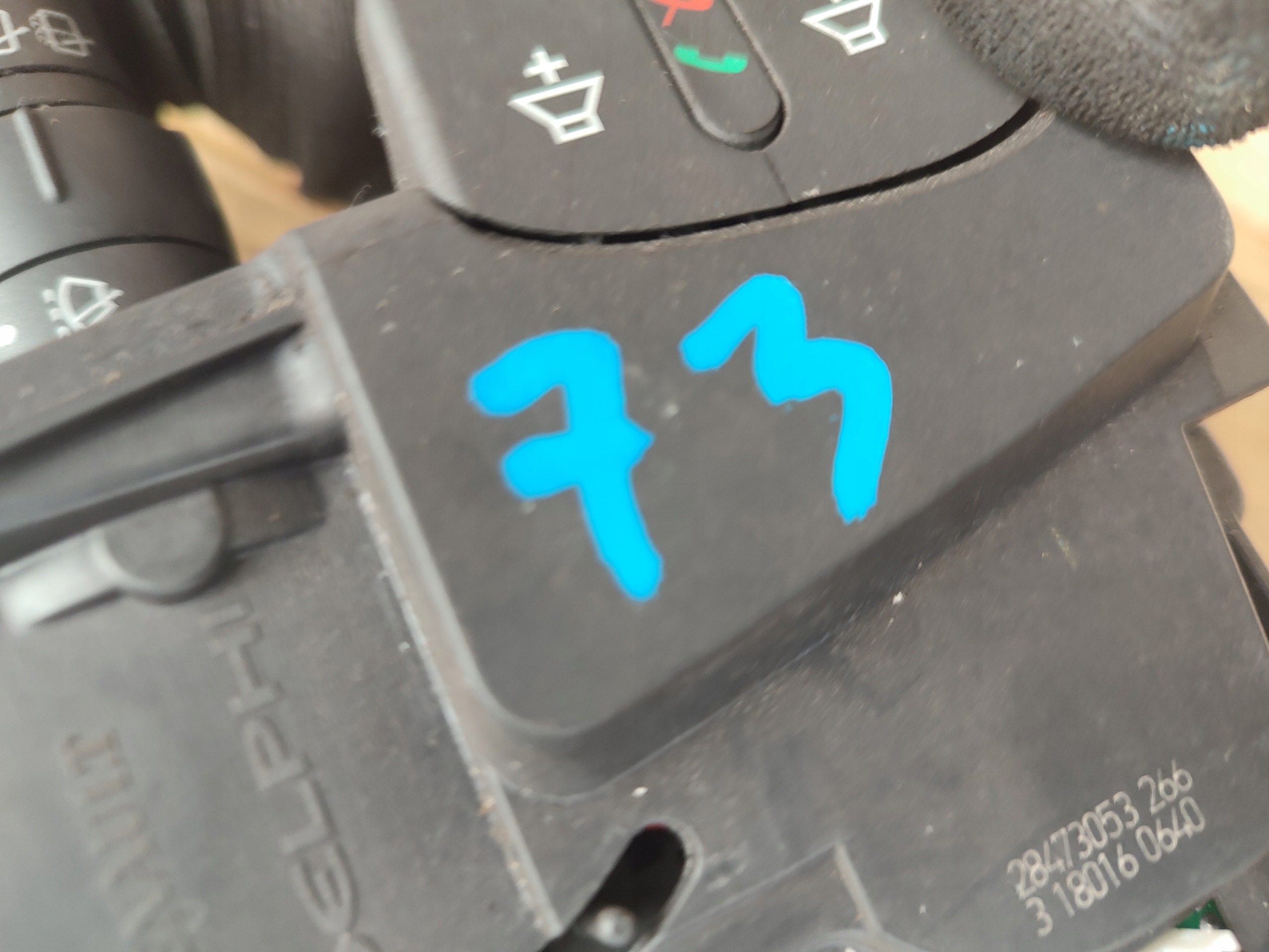 comandi devio luci devio tergicristalli radio Renault kangoo 2 3 13-21 28473053