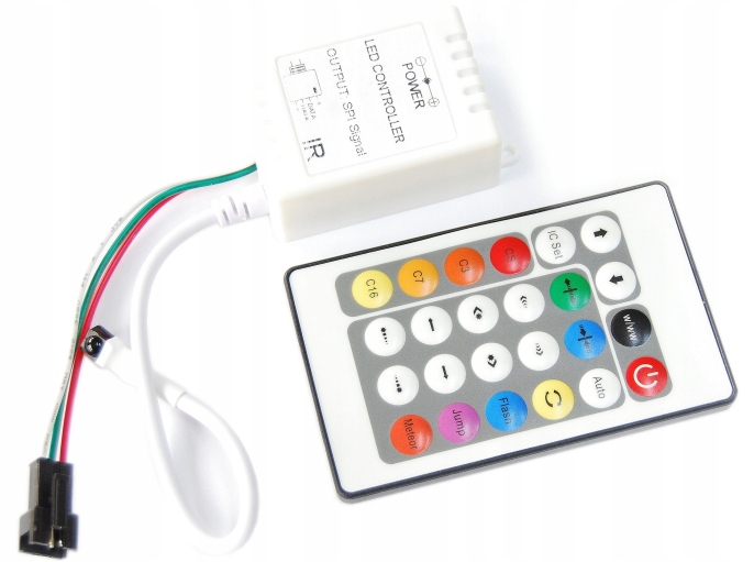 

Kontroler Magic Dream led Rgb IC WS2811 2812 Ir 24