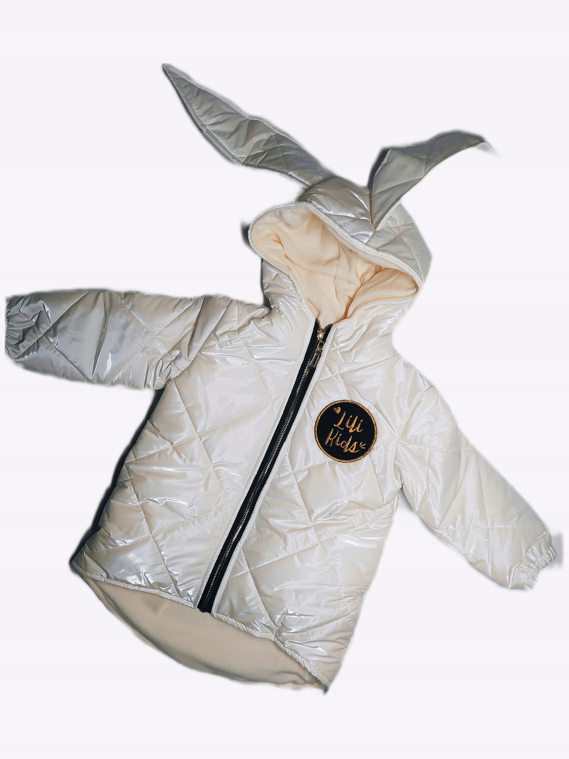 KURTKA DZIEWCZĘCA USZY WIOSNA LILI KIDS 92/98