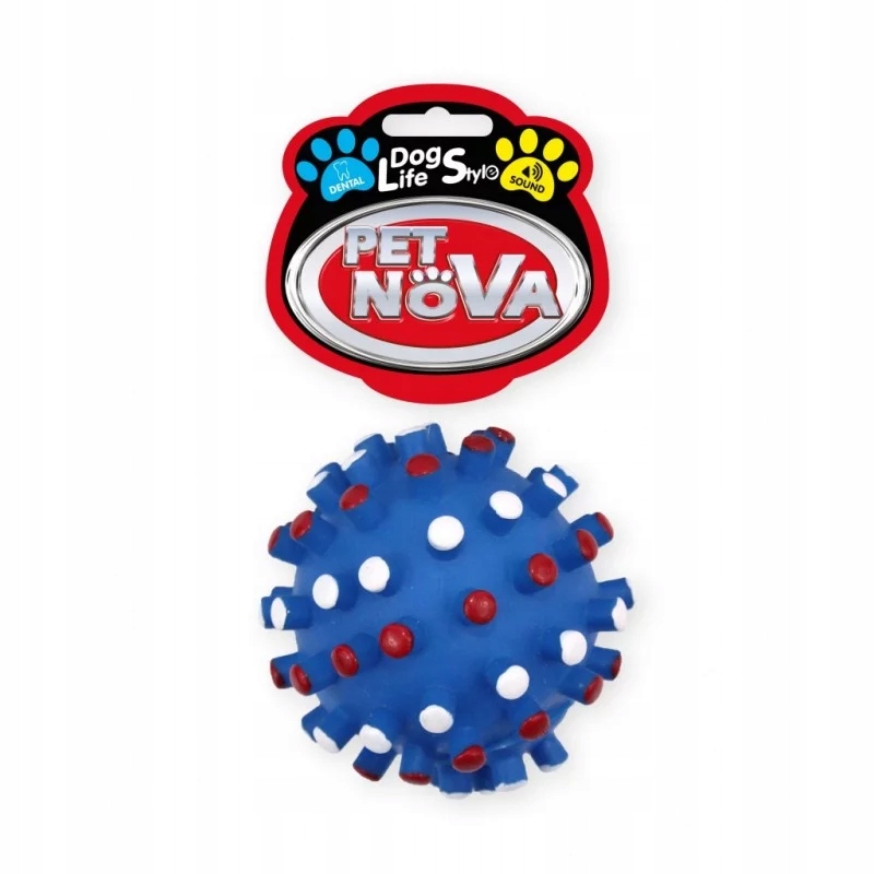 

Pet Nova Piłka Jeż Zabawka Dla Psa Niebieska 8,5cm