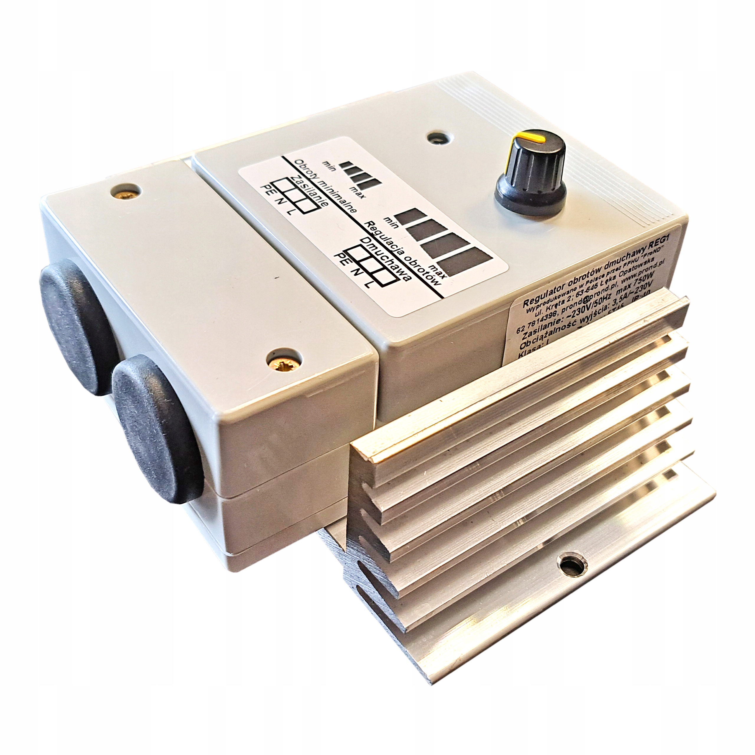 Regulátor Otáček Dmychadla Potenciometr 750W 1000W Silný