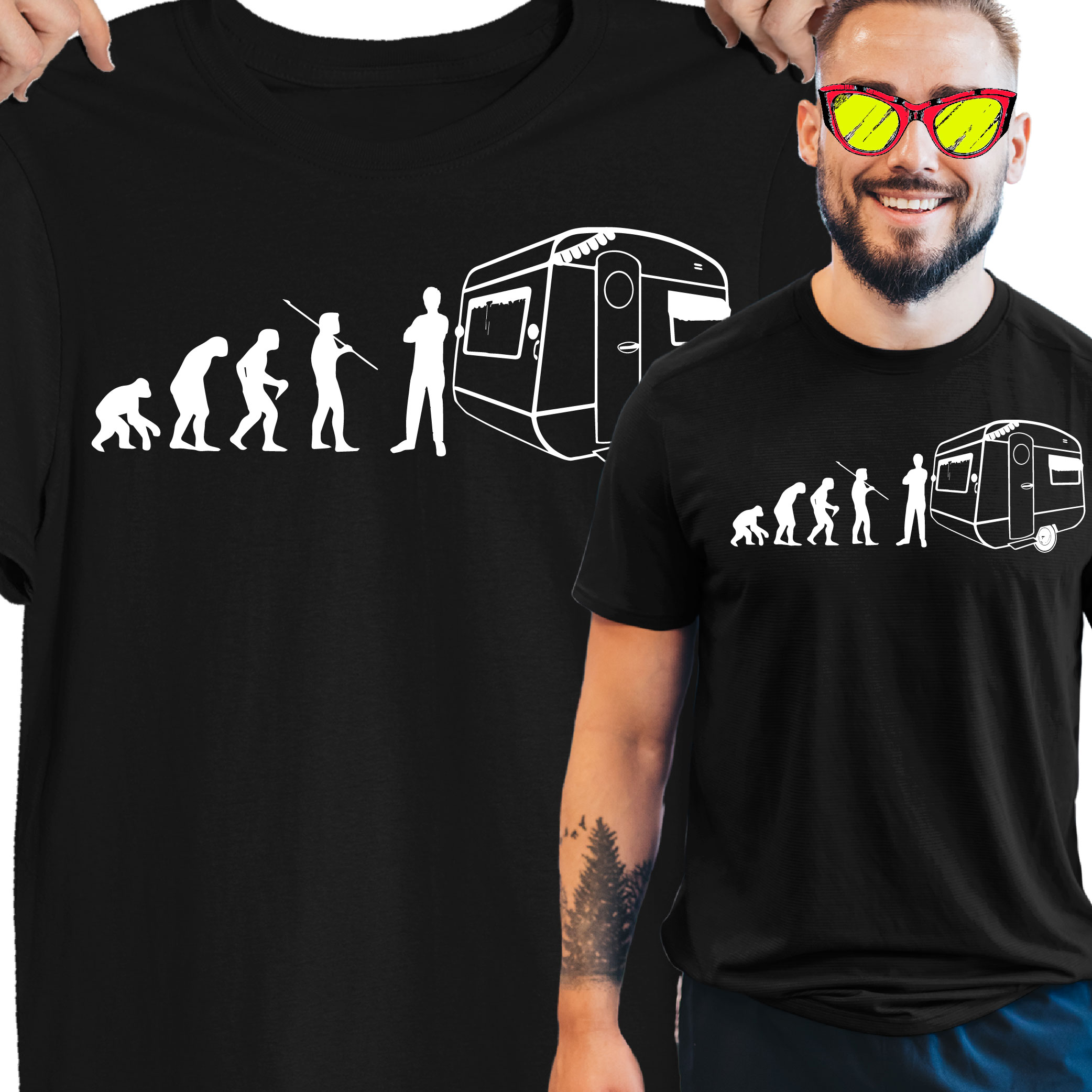 

Koszulka Kamper Caravaning Camper Kemping Podróż