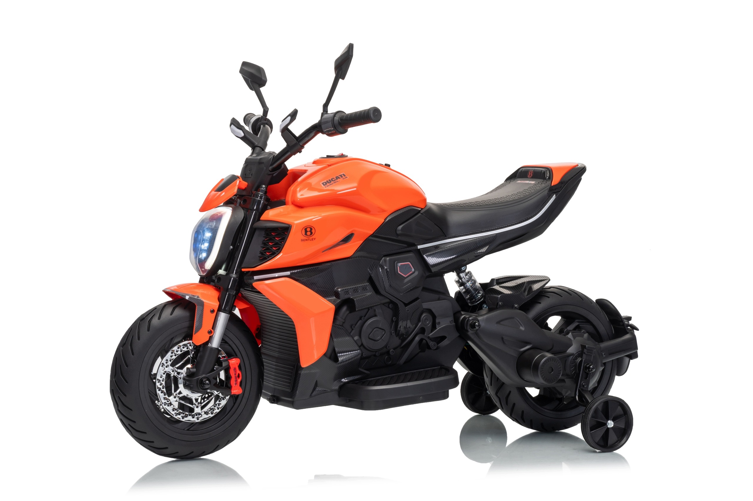 Motor Na Akumulator Bentley Ducati Diavel V4 XMX656 Pomarańczowy