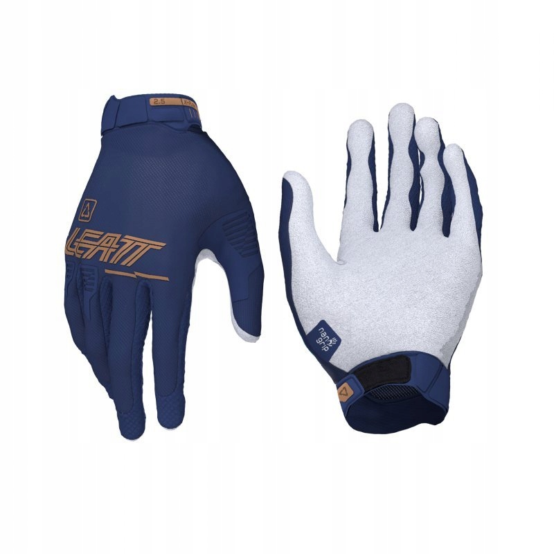 Dámske Offroadové Rukavice Leatt Moto 2.5 X-flow Deep Blue L