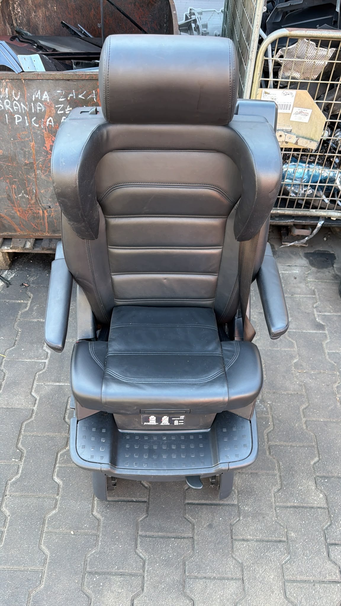 sitz drehend kinder leder VW T6 T6.1