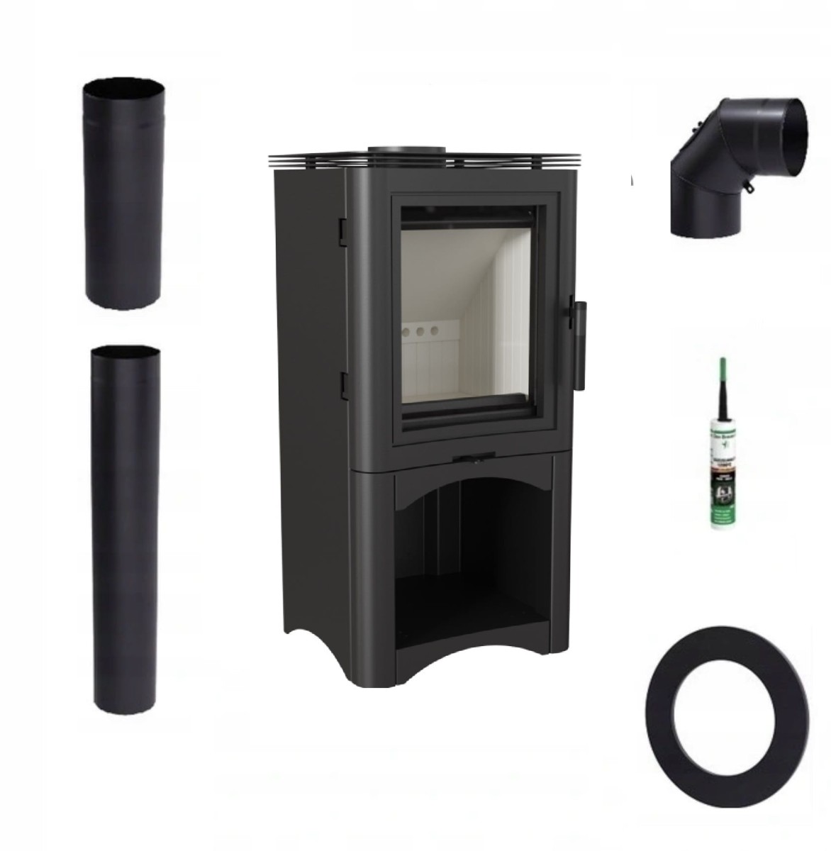 Kamna S Výklenkem Na Dřevo