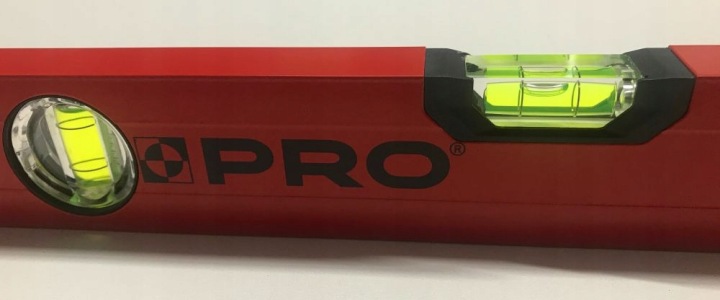 Poziomnica PRO400 Mal. Czerwona 150CM