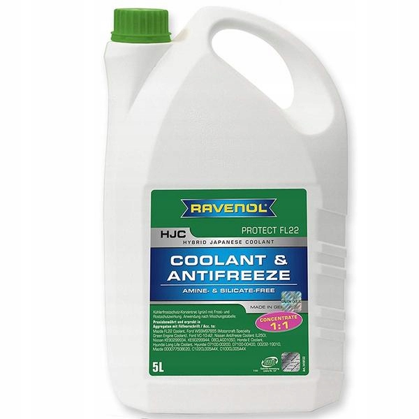 

Ravenol Plyn Ravenol Hjc FL22 Konc. 5L