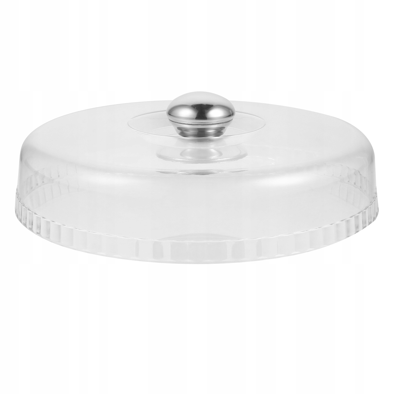 Szklana przykrywka do talerza w formie kopuły