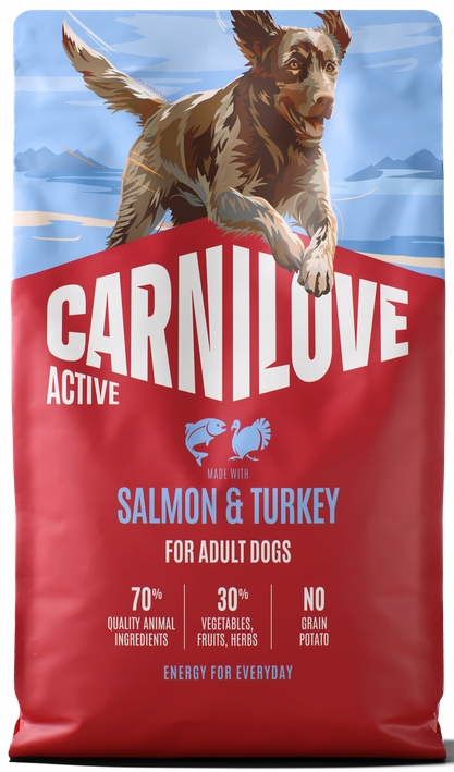 Carnilove Dog Active Adult Salmon Turkey 4kg