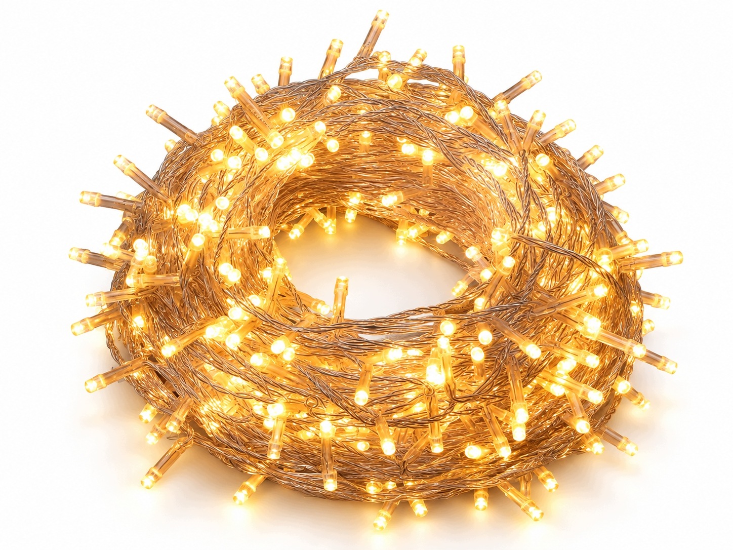 Vánoční Osvětlení Na Stromeček Led 100 M 500 Led Teplá Bílá Venkovní Vnitřní