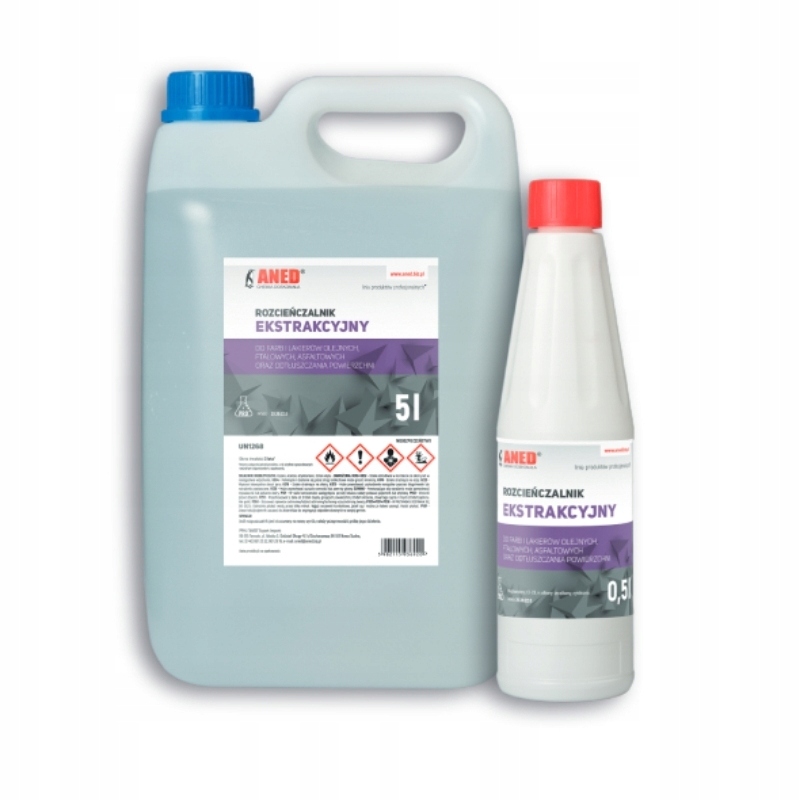 Rozpuszczalnik Benzynowy Ekstrakcyjna 5 l Aned