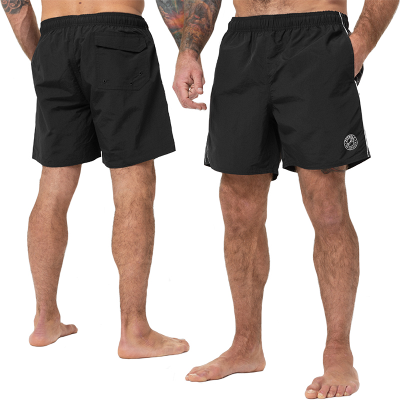 Pit Bull szorty Crownhill kąpielowe spodenki plażowe black Ari -- XXL