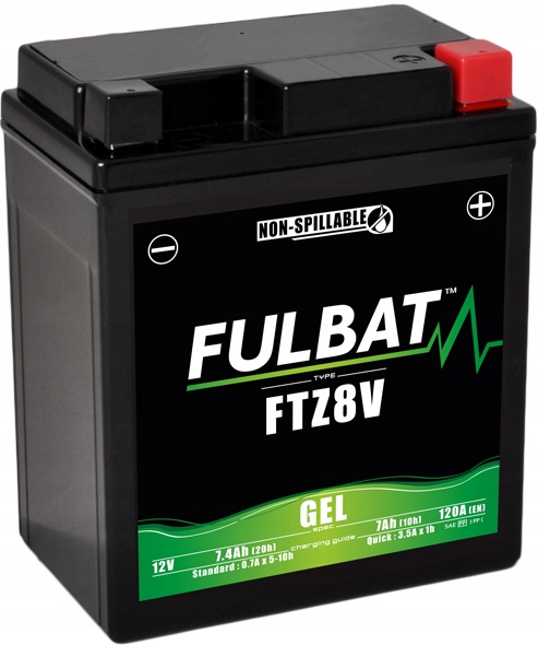 Akumulator Fulbat YTZ8V FTZ8V 12V 7,4AH 120A Gel