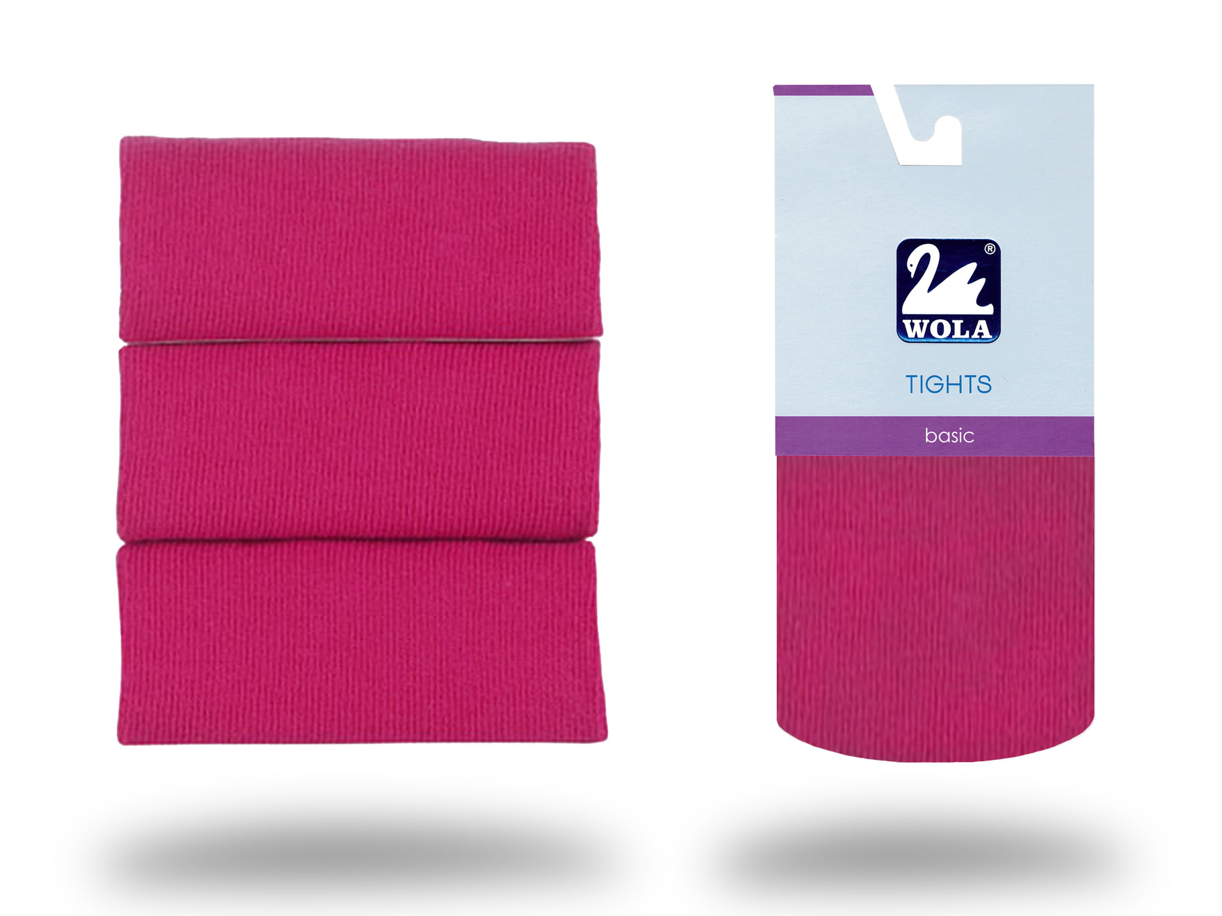 

Wola Basic bawełniane rajstopy,PURPLE 90, 104-110