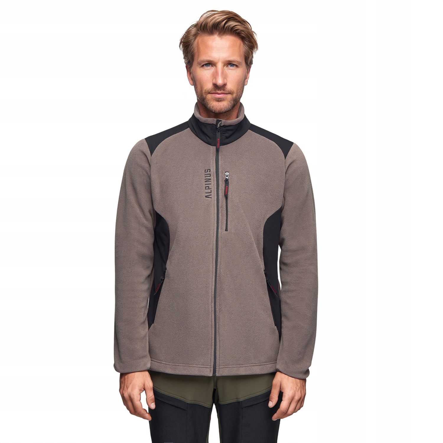 Lehký fleecová mikina 100micro Alpinus rychleschnoucí svršek 2XL