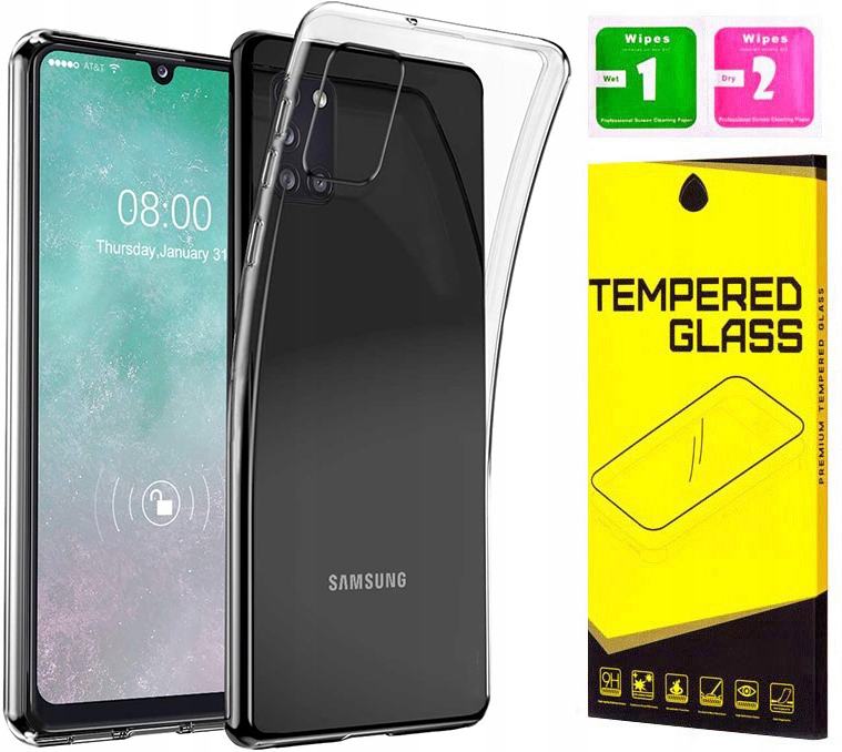 

Etui Silikon Do Samsung Galaxy A31 Szkło
