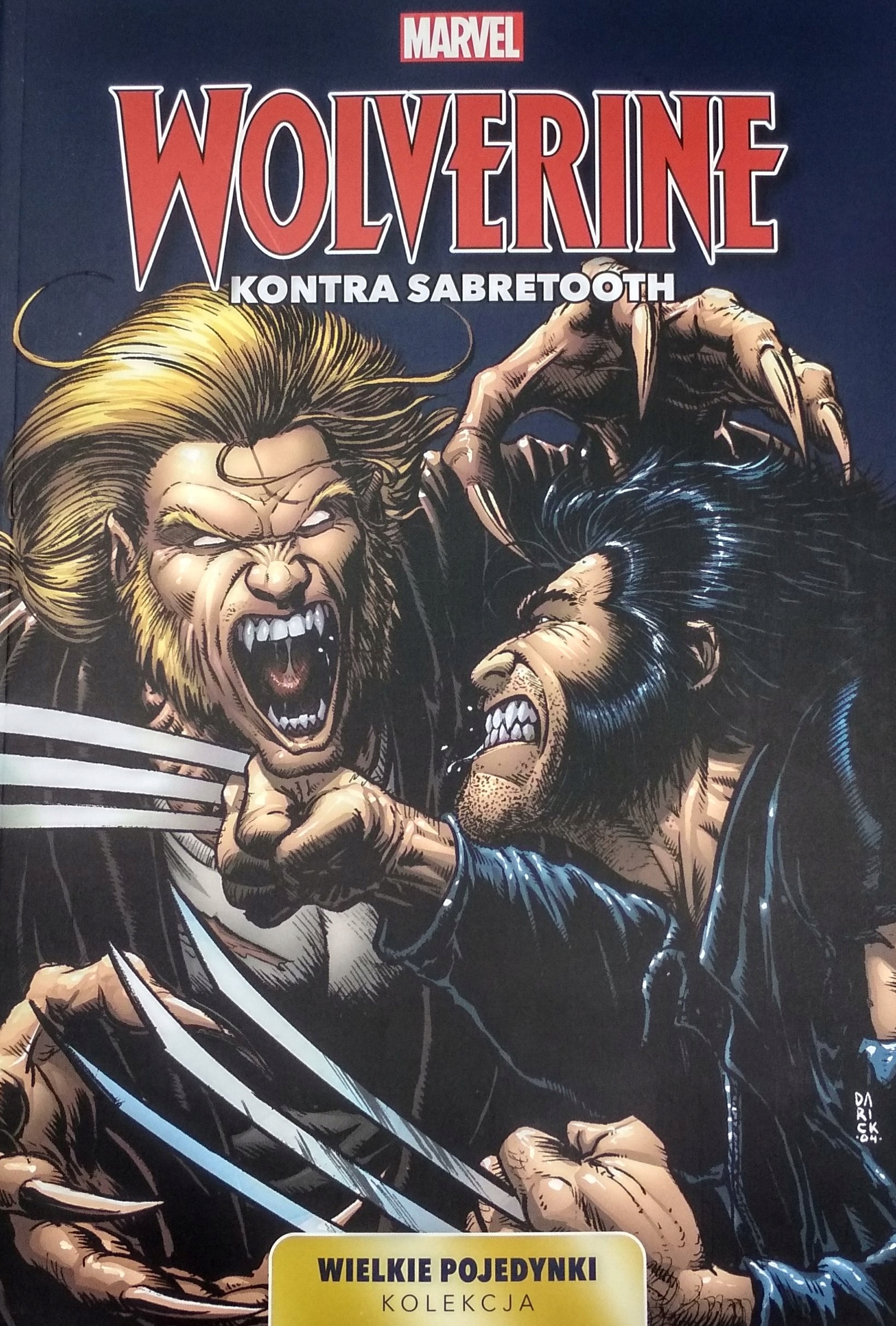 Wolverine Kontra Sabretooth Marvel Nowa