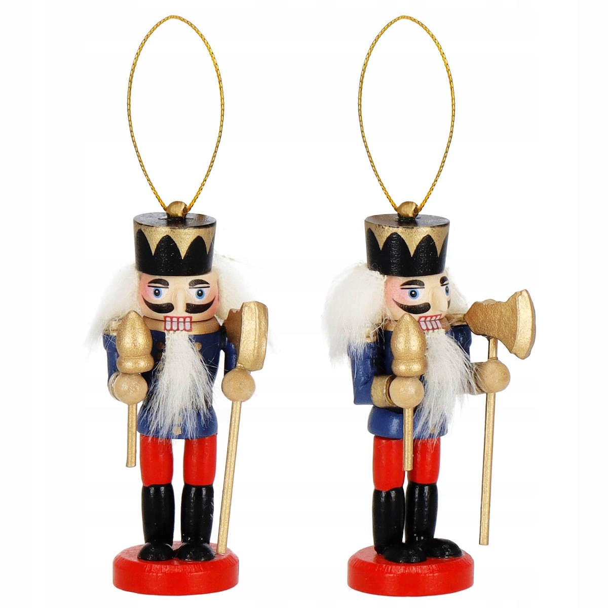 ZAWIESZKA DZIADEK DO ORZECHÓW OZDOBA CHOINKA 3szt Motyw postać