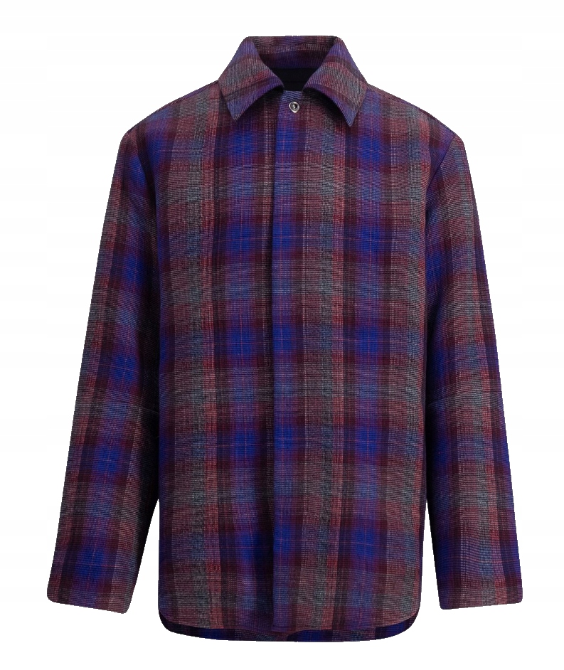 Holzweiler Simol Overshirt Blue Check Košile r.XL