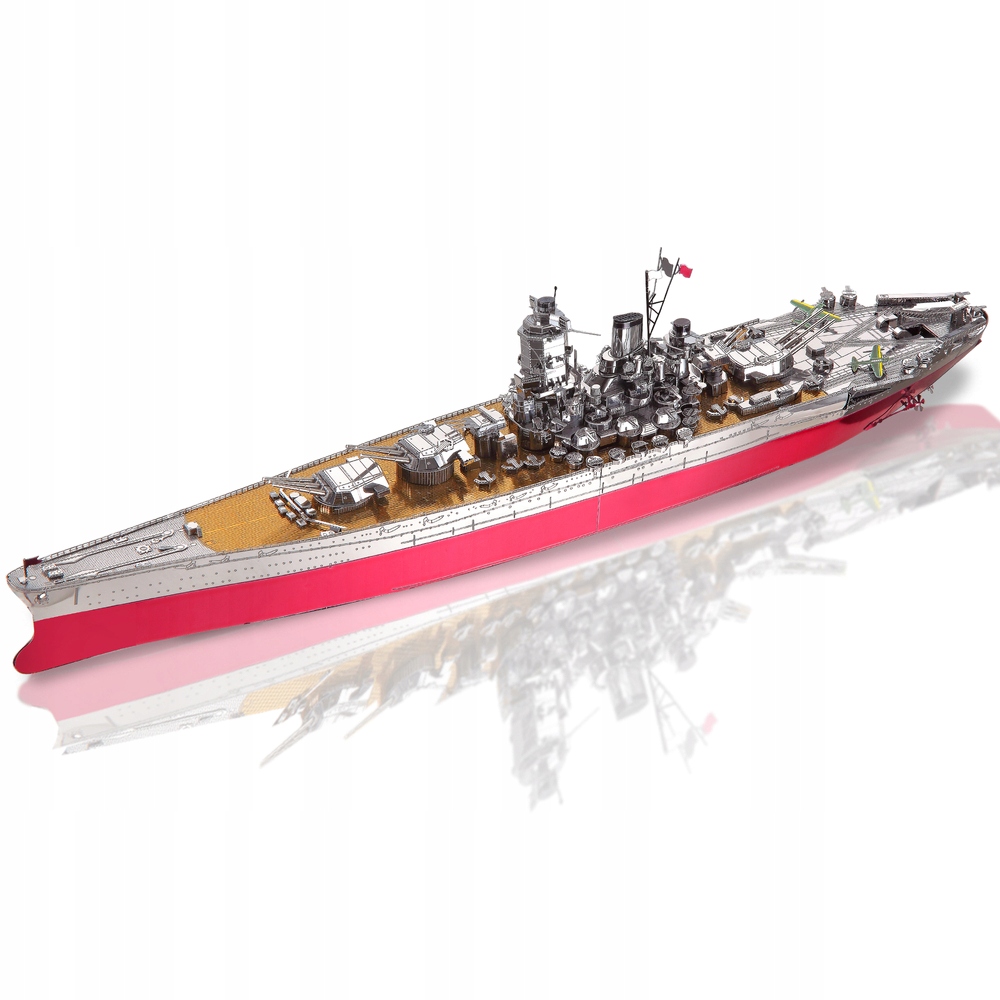 

Piececool Puzzle Metalowe Model 3D Okręt Yamato