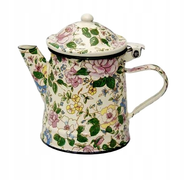 Kawiarka czajnik zaparzacz turystyczny retro 1 L