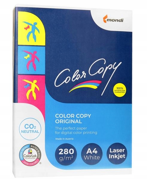 

Papier satynowany A4 280g a'250 Color Copy