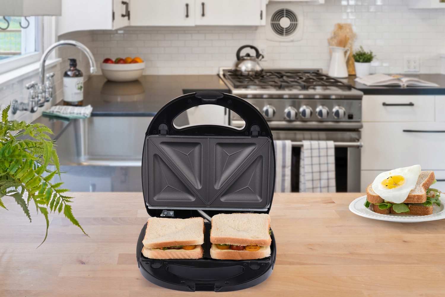 OPIEKACZ GOFROWNICA GRILL SANDWICH TOSTER 3w1 760W Marka Lund