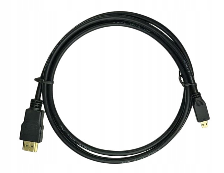 015 KABEL MICRO HDMI - HDMI 2m GOLD 1,4b FULL HD Kod producenta 015