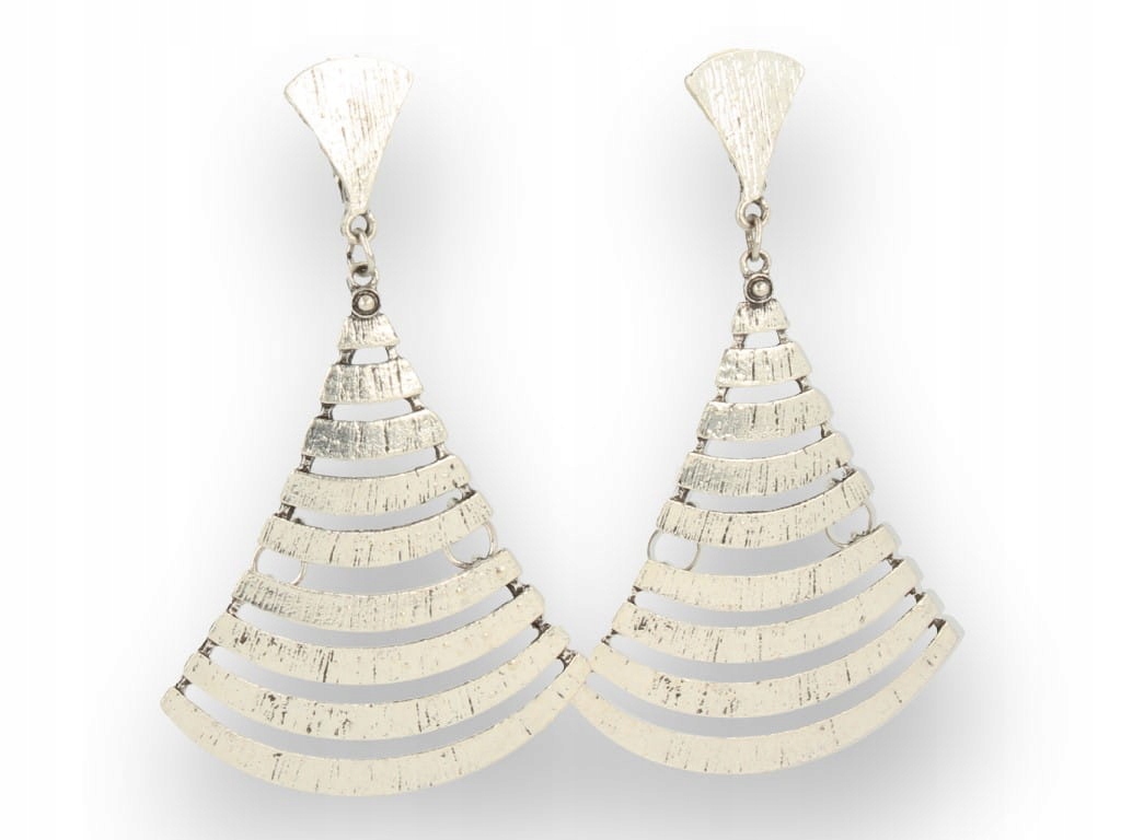 

Klipsy do uszu srebrne wiszące