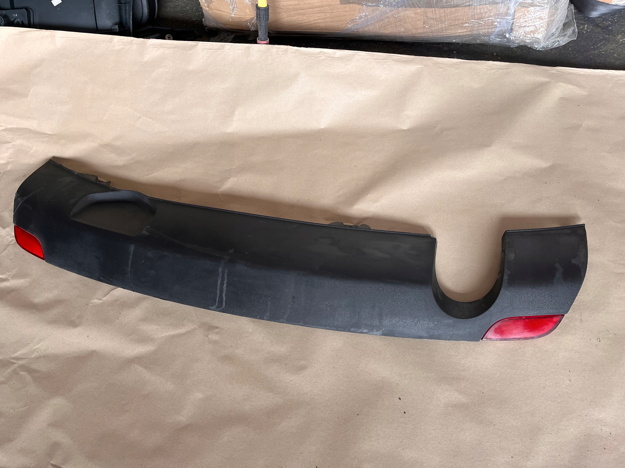 AUDI A1 spoiler nárazníku záď 8X0807421