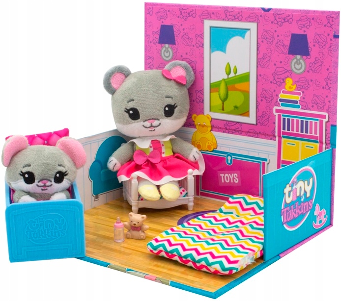 TINY TUKKINS 3002 ZABAWA W DOM TMTOYS МЫШЬ МЫШКА