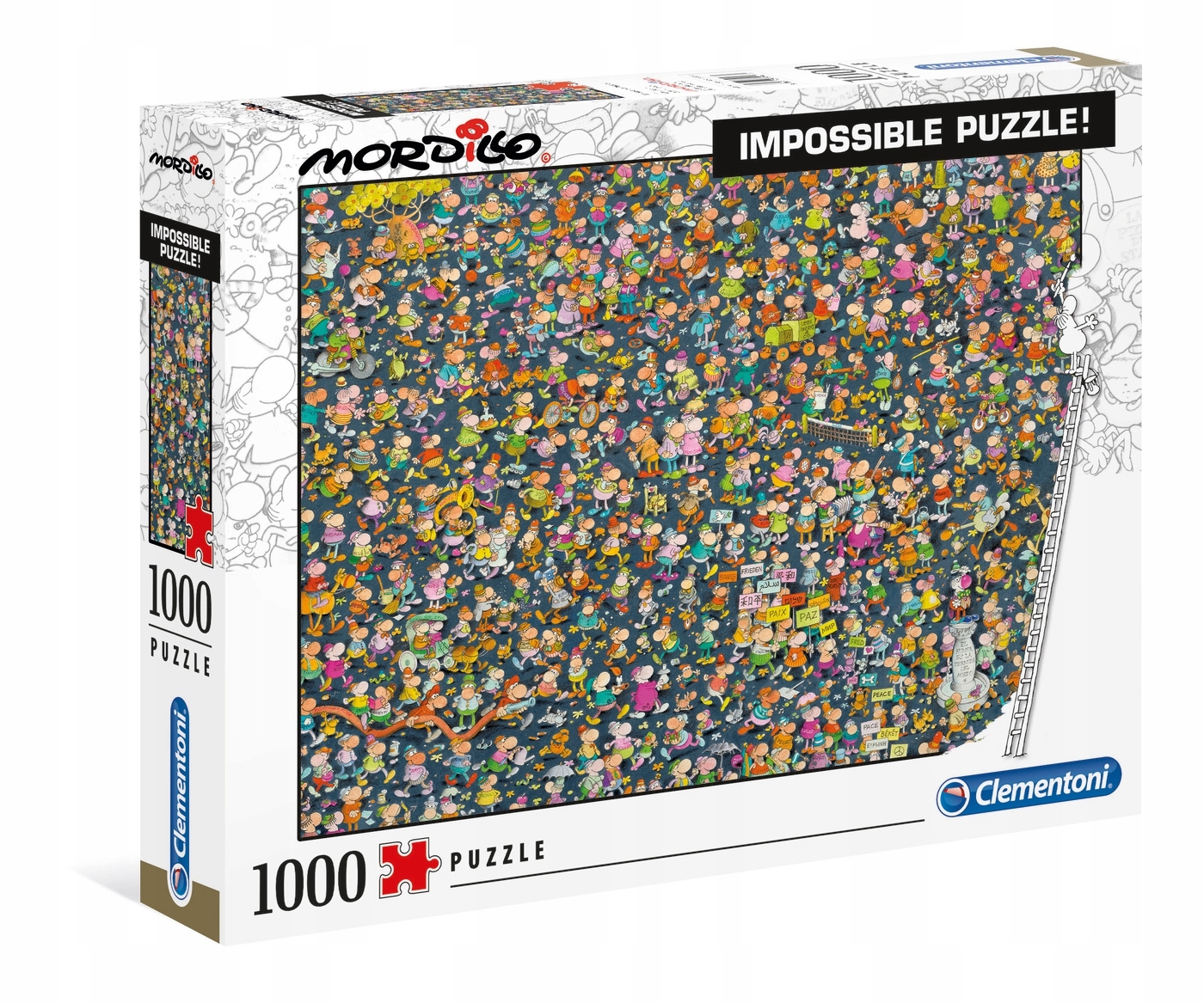 

Clementoni Puzzle 1000 Mordillo Impossible 39550