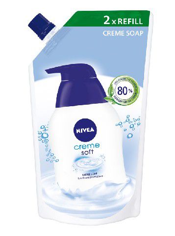 Nivea Tekuté Mýdlo Cream Soft (náhradní Náplň) 500 ML