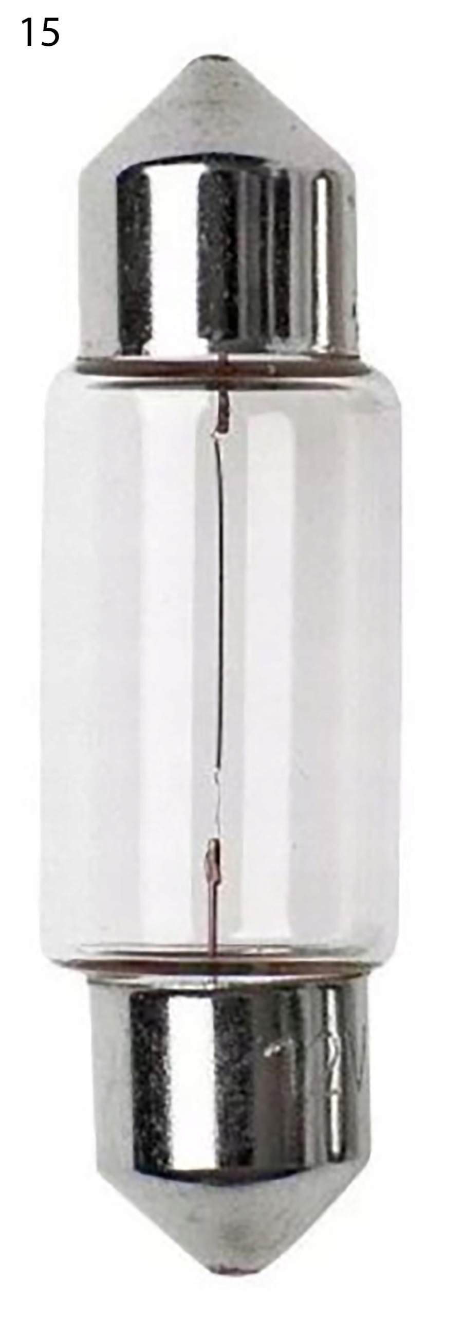 Żarówka Osram C15W SV8,5-8 12V Rurka 41MM Luz 10 Sztuk 4050300891354