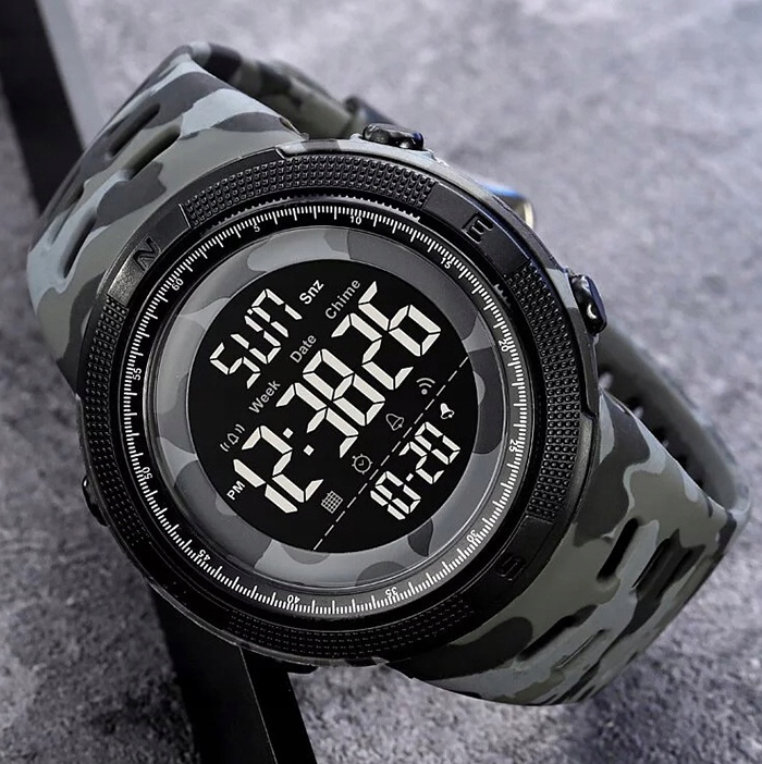 Zegarek męski SKMEI 1251 elektroniczny cyfrowy wodoodporny, zegarek na rękę Typ naręczny