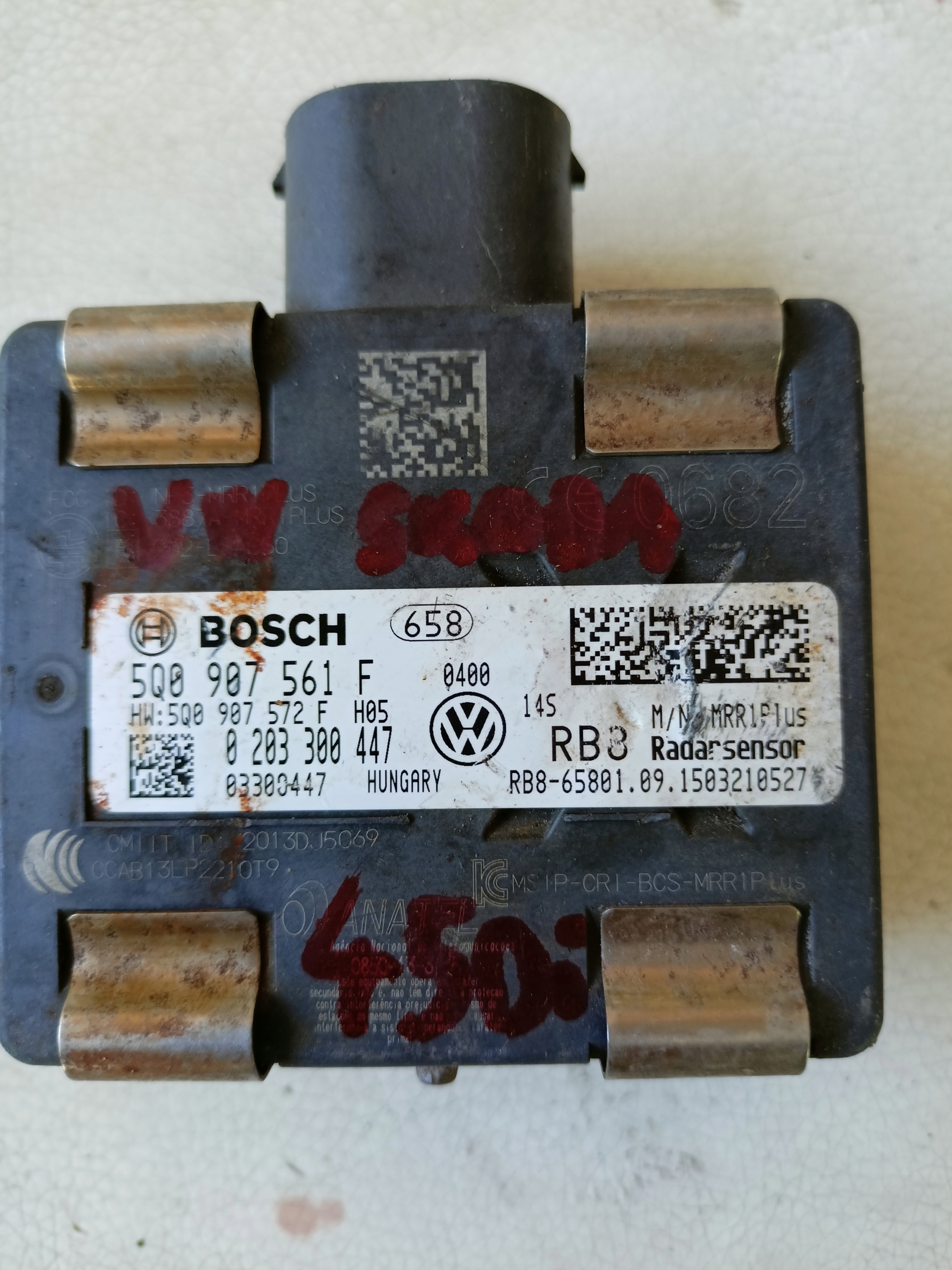 Volkswagen/Skoda/Audi 5Q0907561F Radar Distronic