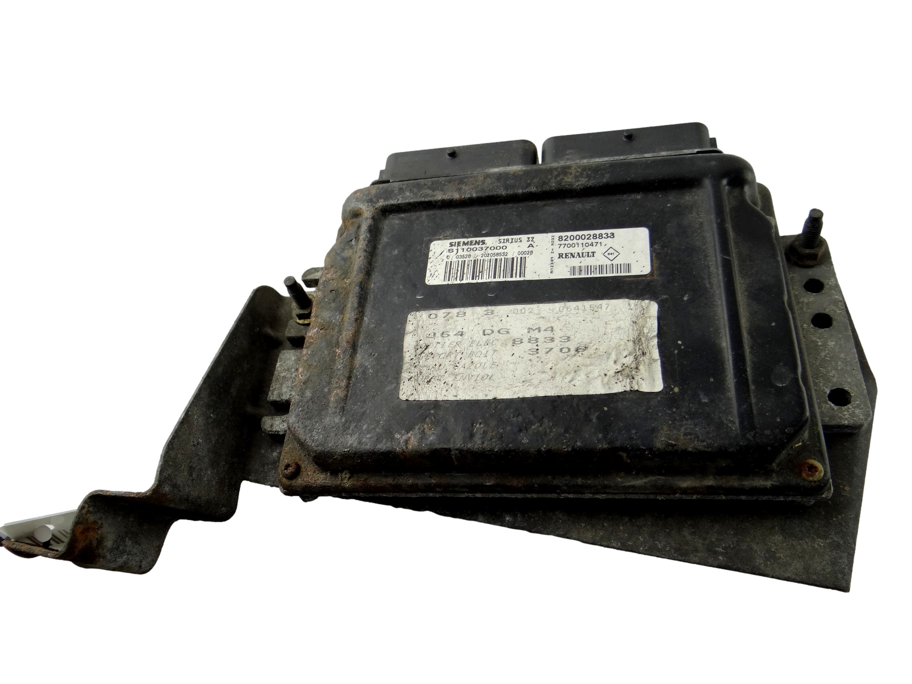 control unit of the engine RENAULT MEGANE SCENIC 8200028833