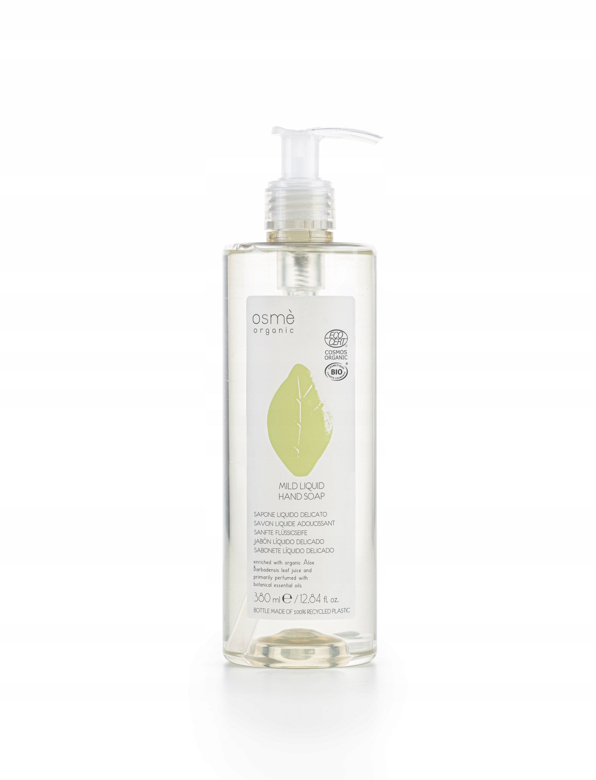 

Osme Organiczne mydło w płynie 380ml z pompką