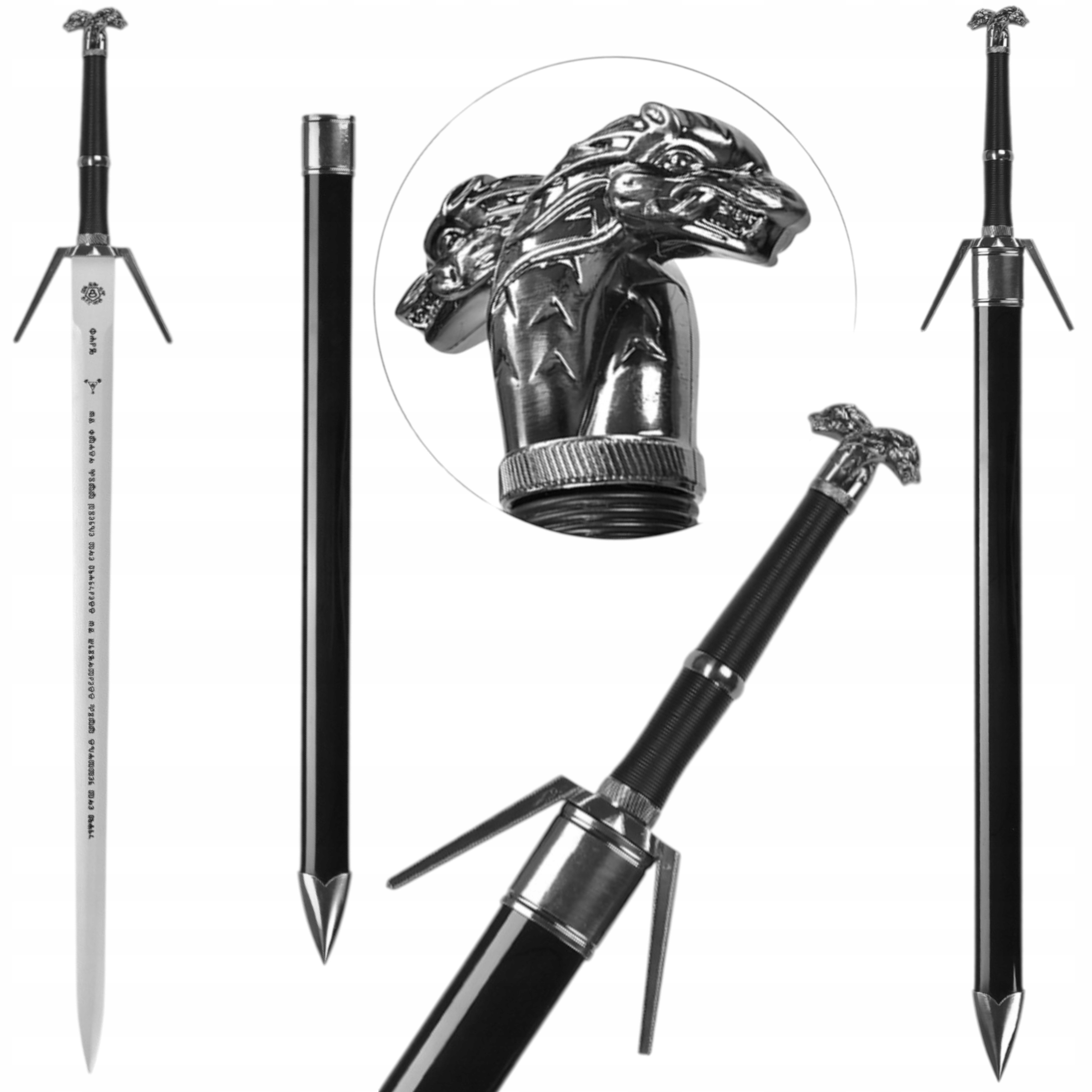 Geraltův bambusový meč Zaklínač The Wittcherr s pouzdrem 122 cm JT10638