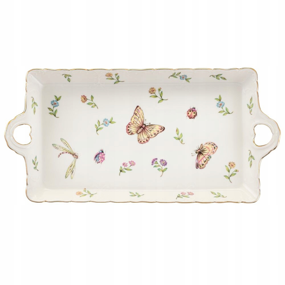 

Villa Italia Leda Ivory Taca prostokątna 30 cm