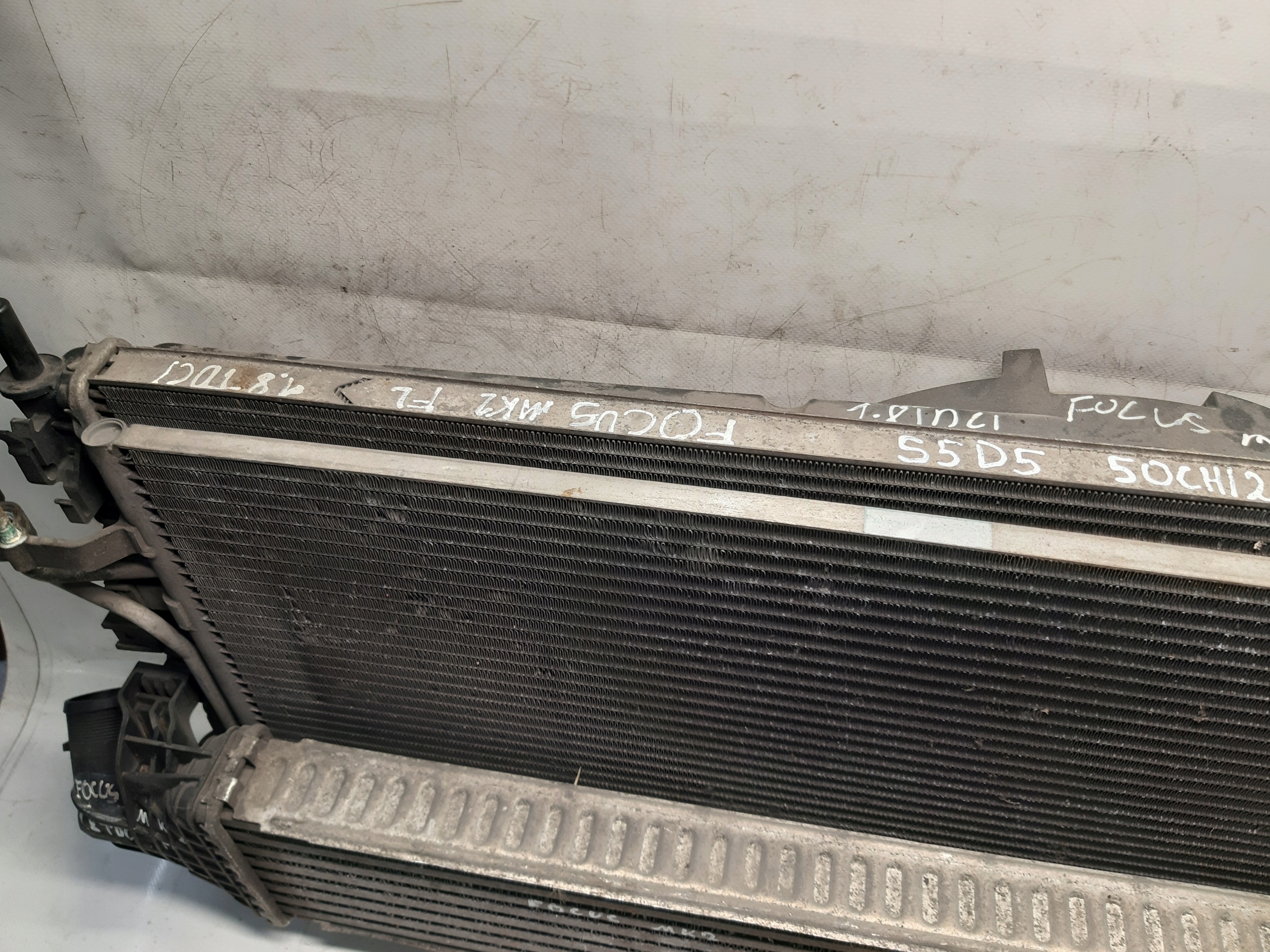 KOMPLET chladiče ventilátor FORD FOCUS MK2 1.8TDCI
