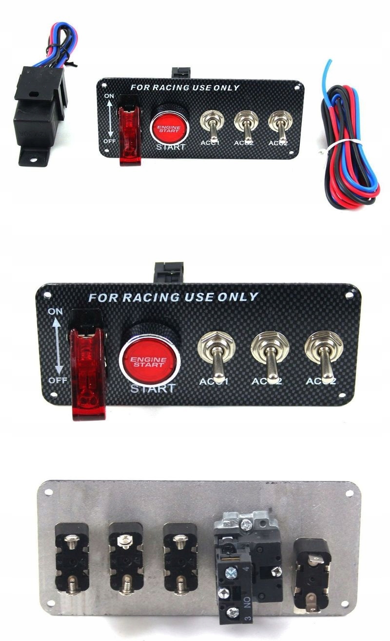 STARTER SILNIKA PANEL RAJDOWY + 3 WŁĄCZNIKI Producent części MTuning