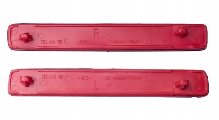 ODBLASK ZDERZAKA TYŁ ŚWIATEŁKO ODBLASKOWE L+P DO VW TRANSPORTER T5 03-09 Numer katalogowy części 7E0945105 / 7E0945106