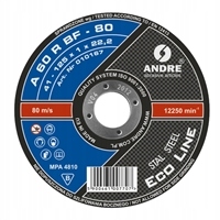 

Tarcza do cięcia stal inox metal 125x1.0 Andre