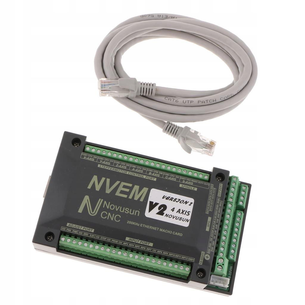 4 Karta kontrolera Ethernet NVEM CNC dla silnika