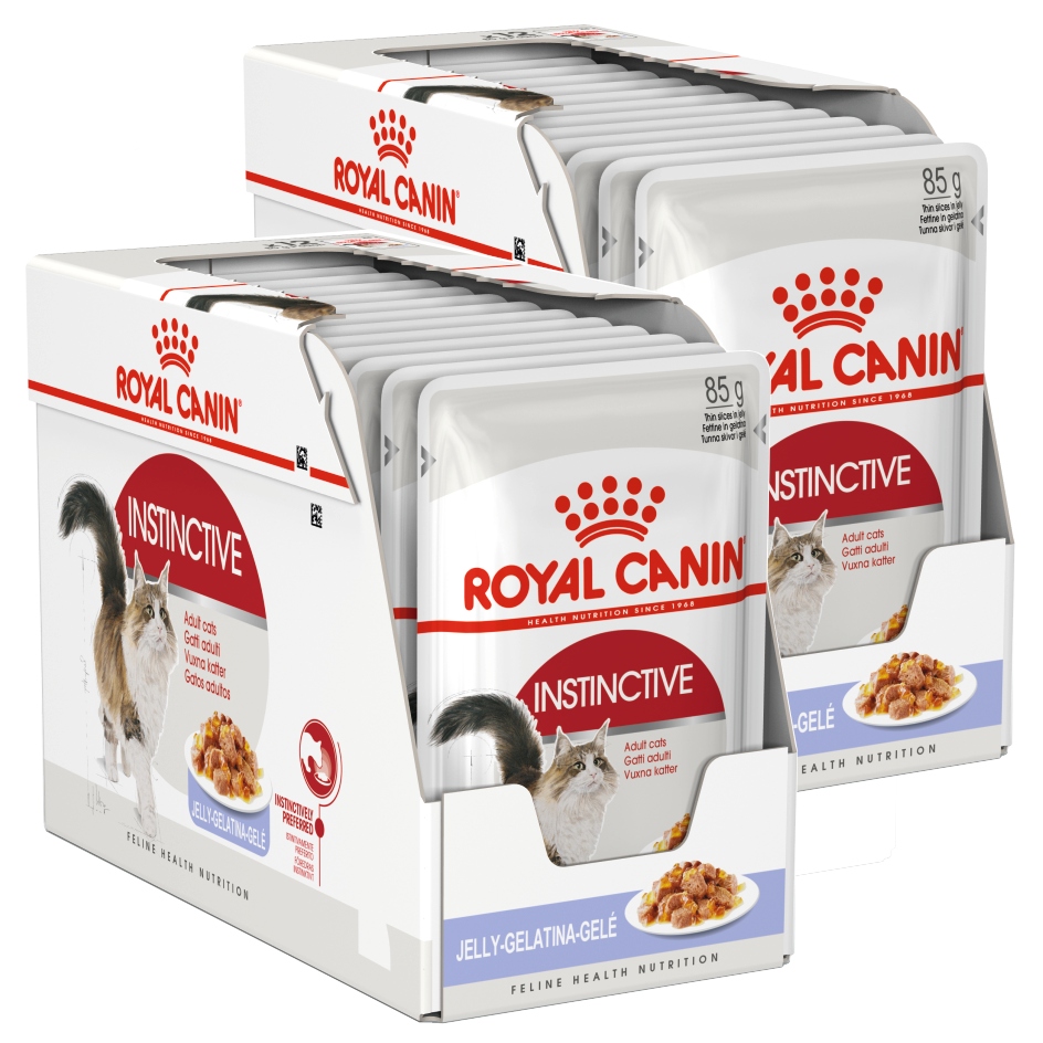 Levně Royal Canin Instinctive Krmivo Vlhké v želé pro vybíravé kočky 24x85 g