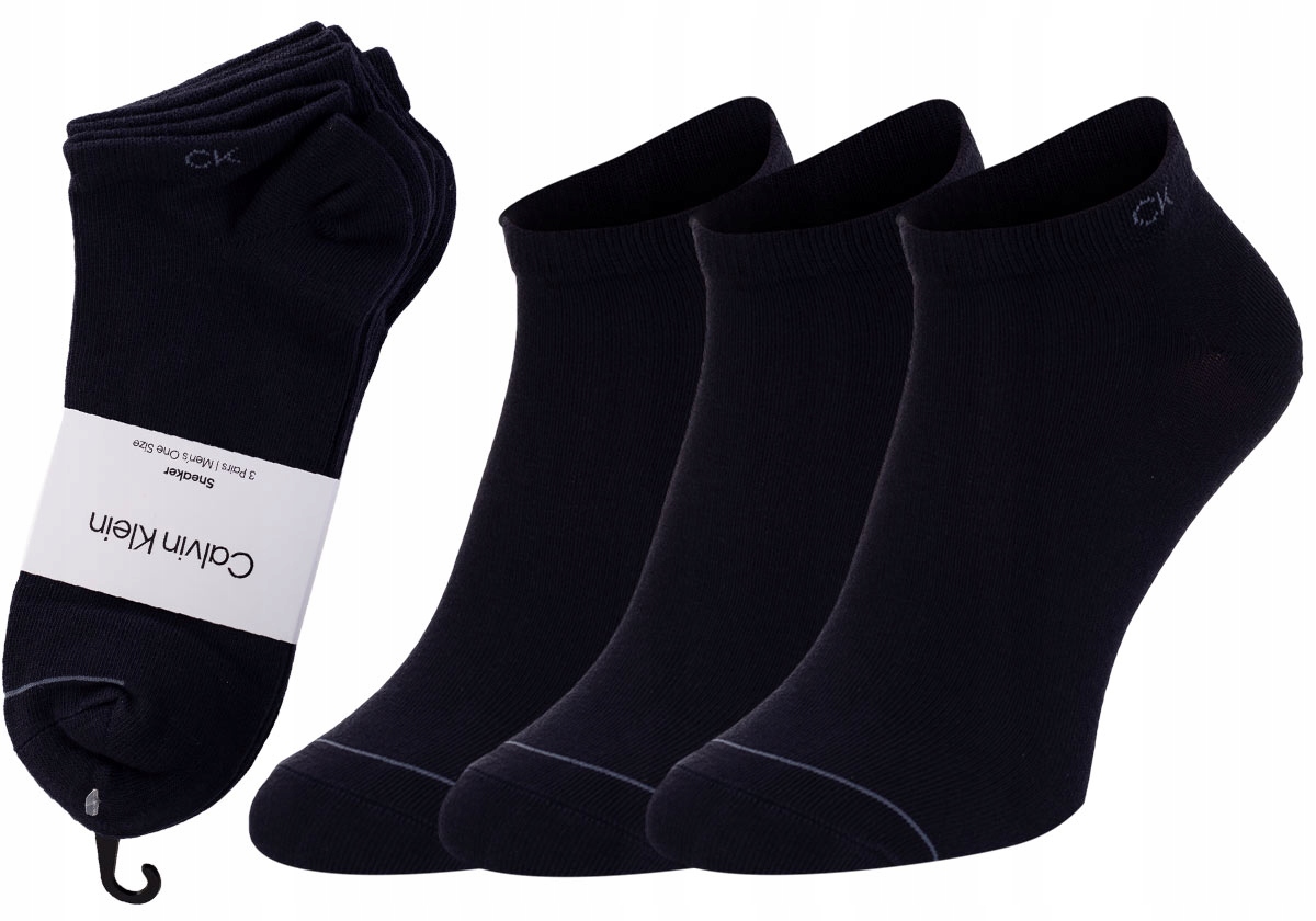 

Calvin Klein Skarpetki Stopki Męskie 3P Navy 40-46