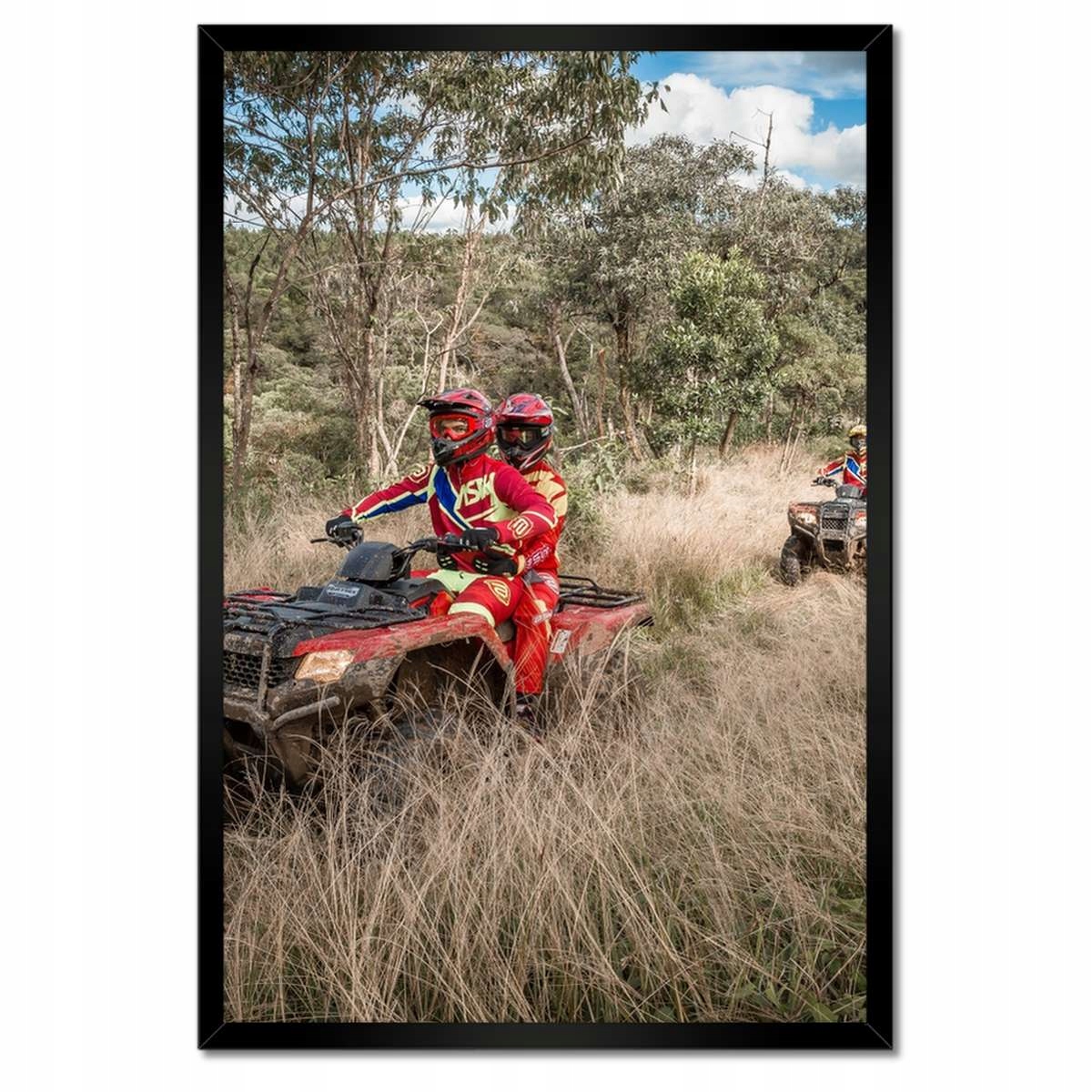 Plakáty v rámu 40x60 Quad Čtyři kolečka Terén